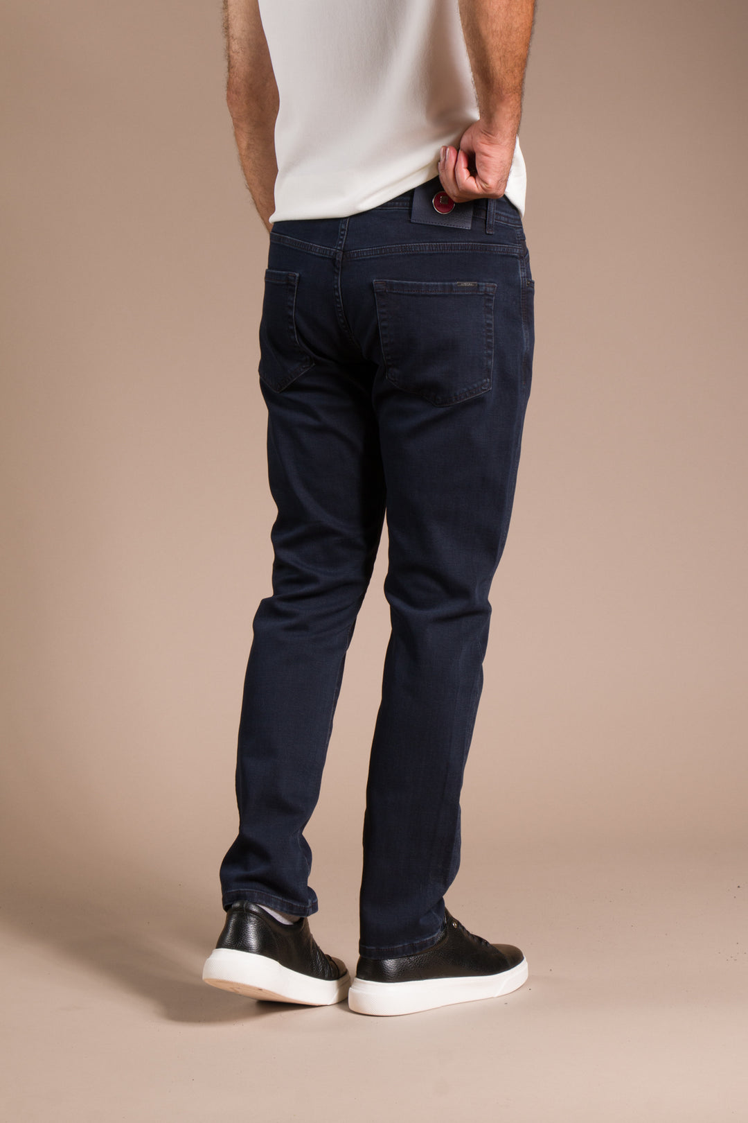 Lacivert Relax Fit Jean