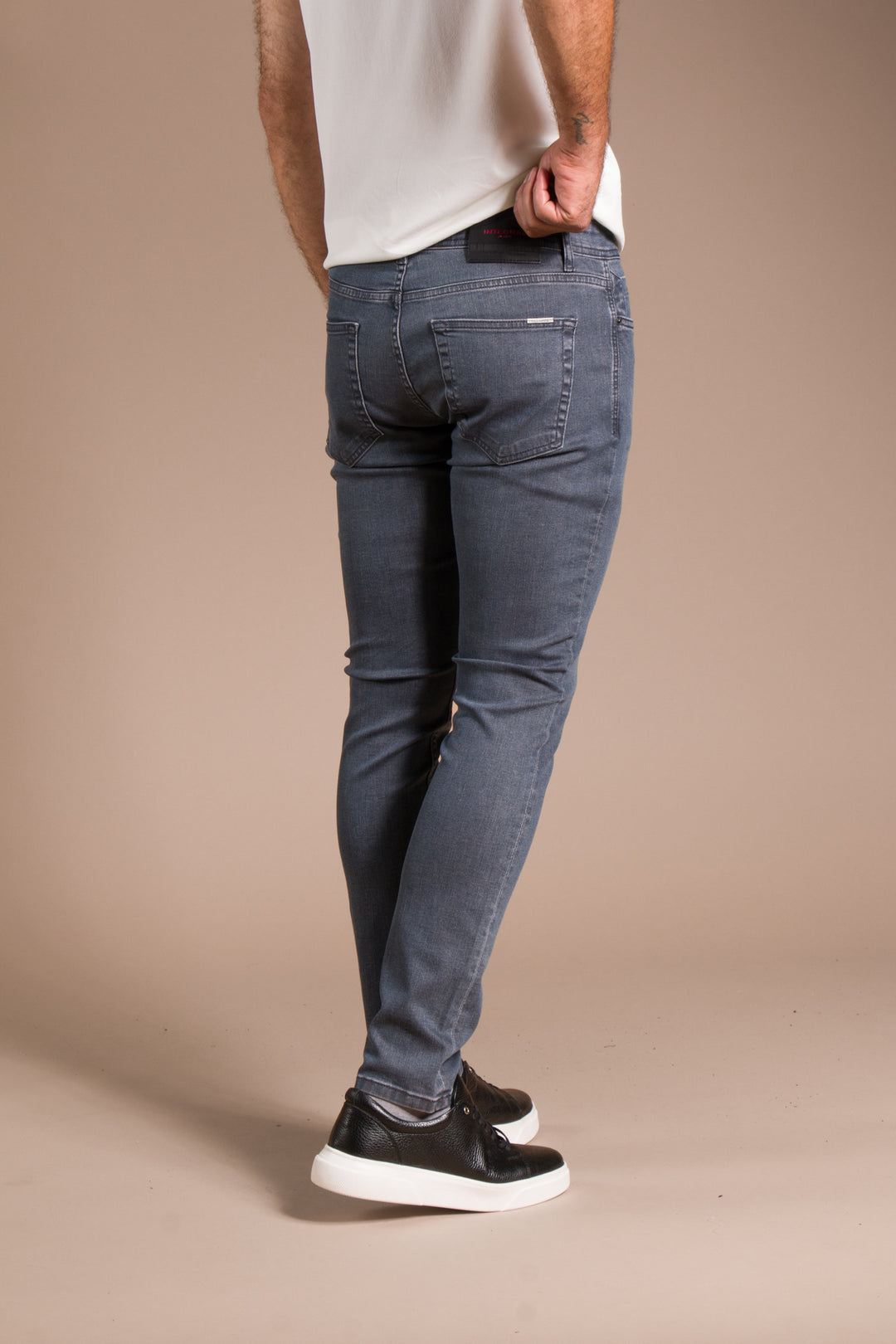 Koyu Gri Slim Fit Jean