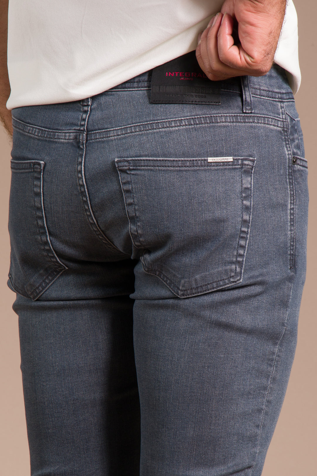 Koyu Gri Slim Fit Jean