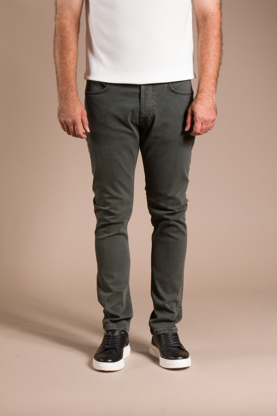 Haki Slim Fit Jean