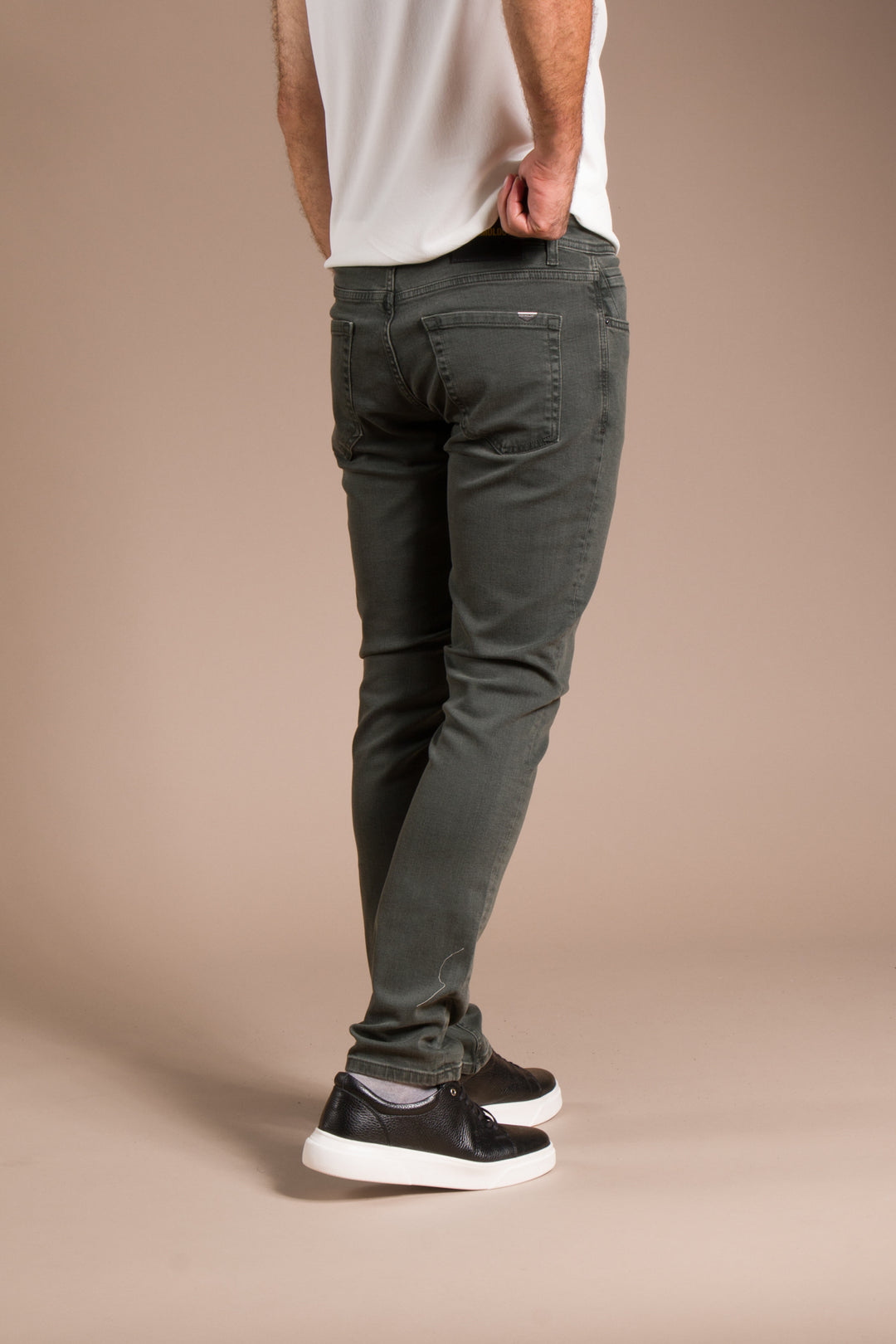 Haki Slim Fit Jean