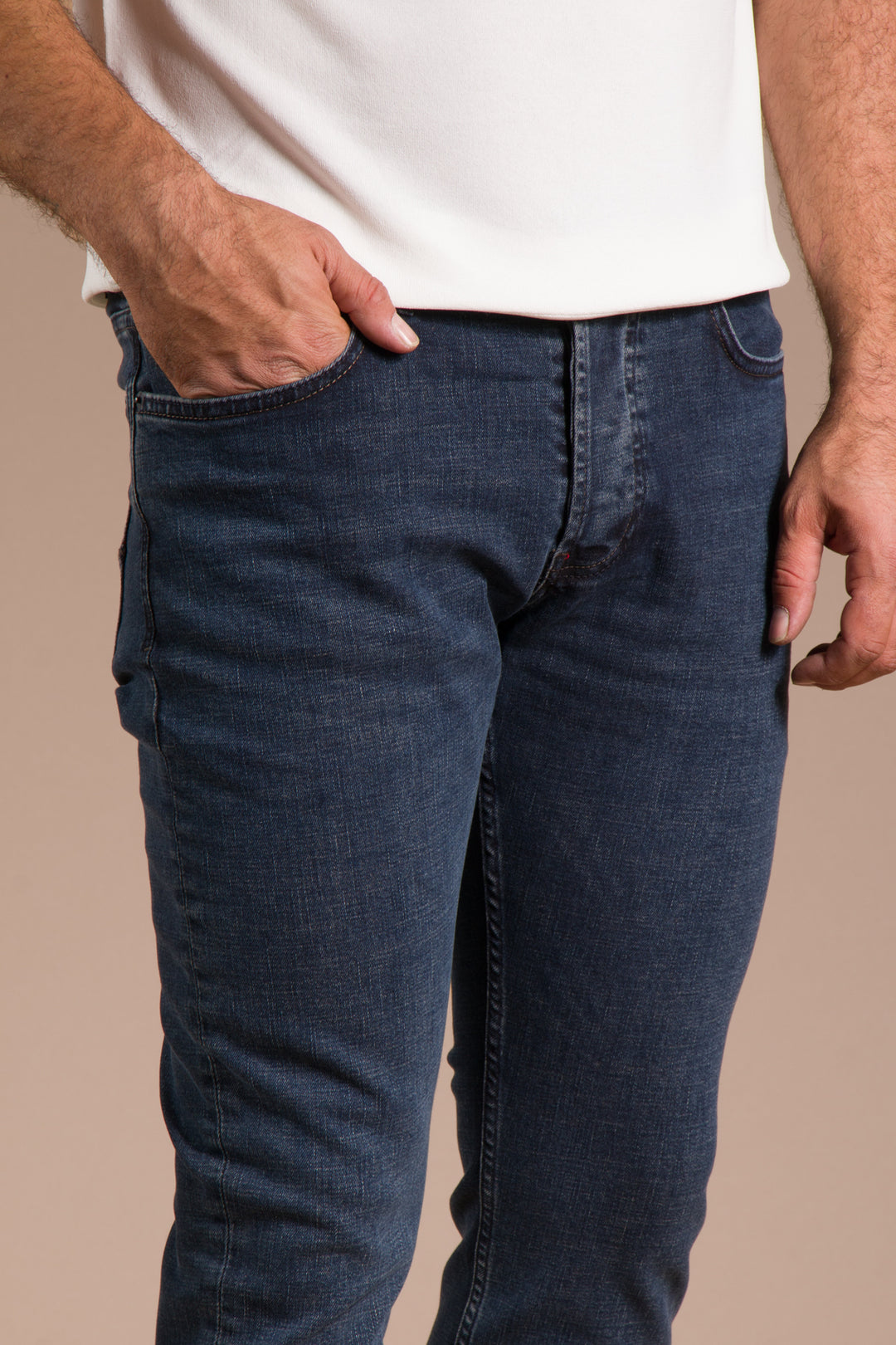 Koyu Mavi Slim Fit Jean