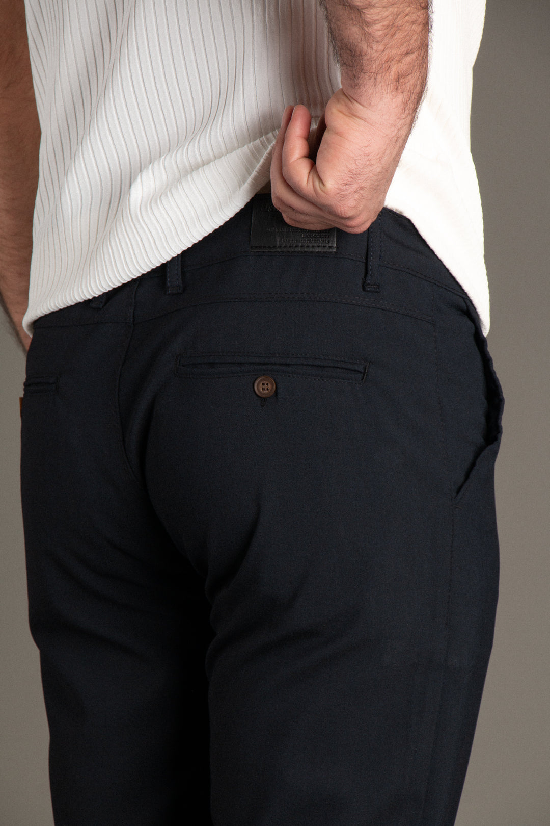 Slim Fit Keten Pantolon
