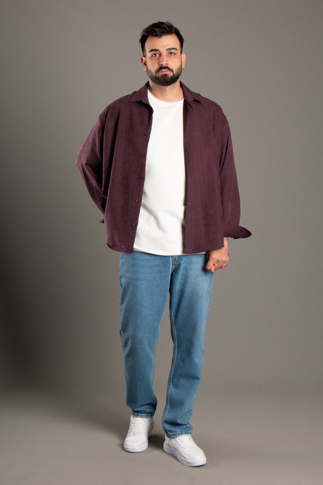 Oxford Oversize Gömlek