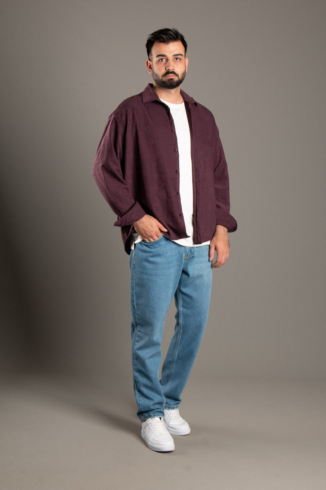 Oxford Oversize Gömlek