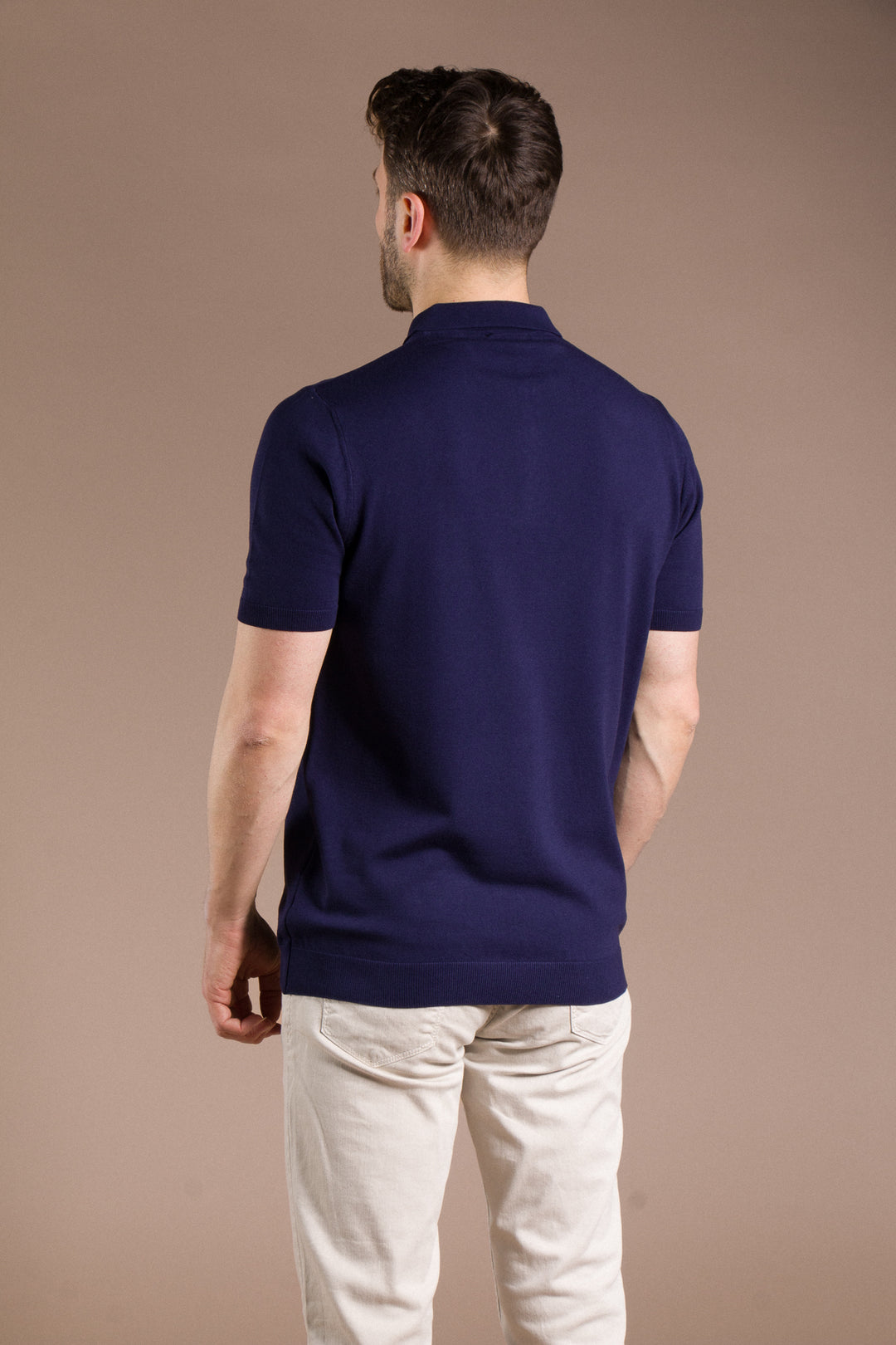 Basic Polo Yaka Triko T-Shirt