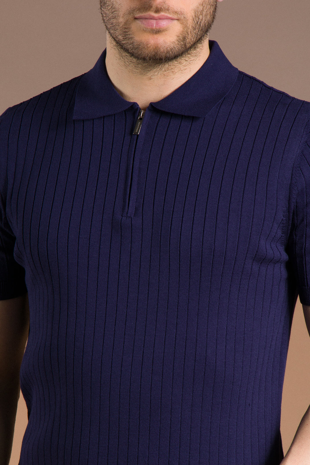 Dokulu Polo Yaka Triko T-Shirt