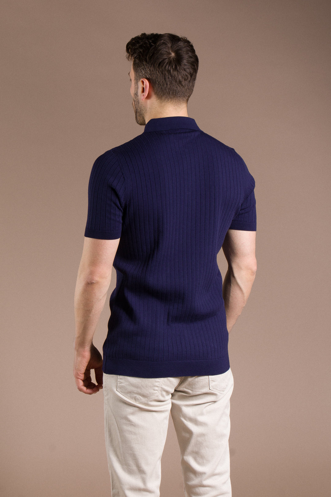 Dokulu Polo Yaka Triko T-Shirt