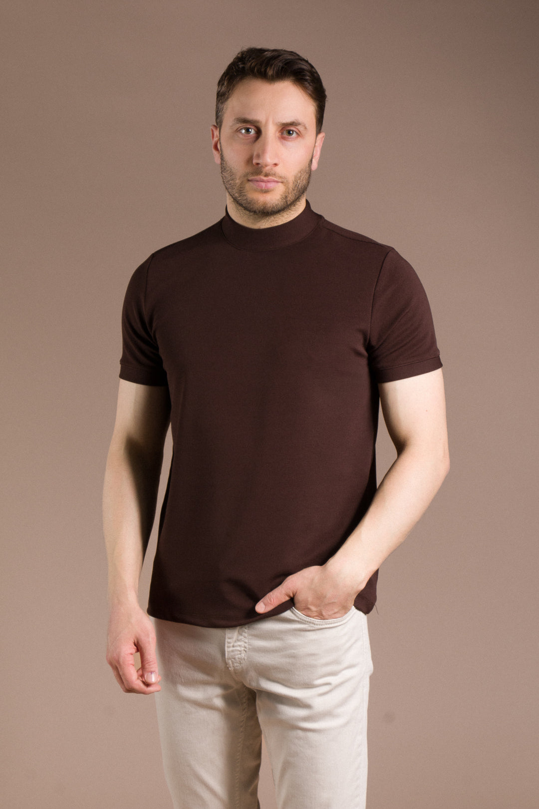 Boğazlı T-Shirt