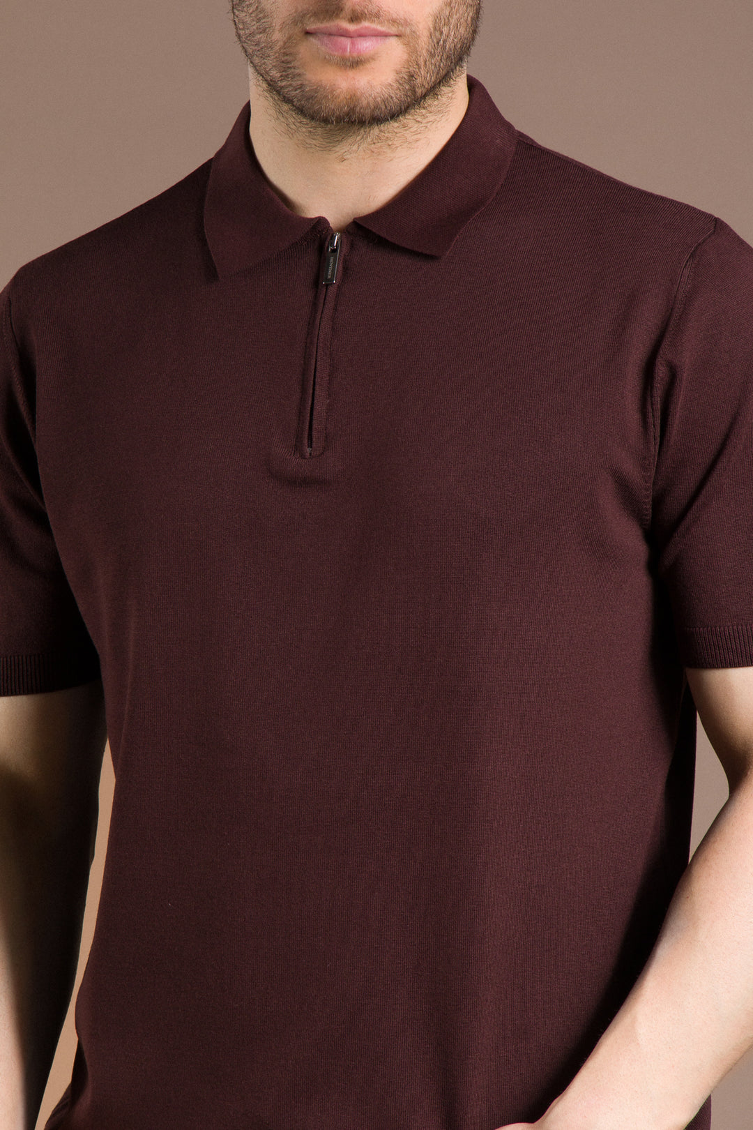 Basic Polo Yaka Triko T-Shirt