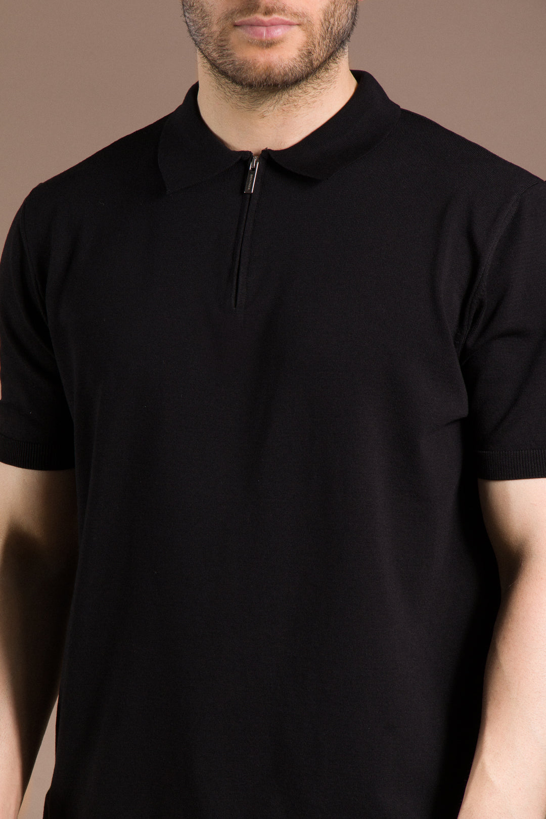 Basic Polo Yaka Triko T-Shirt