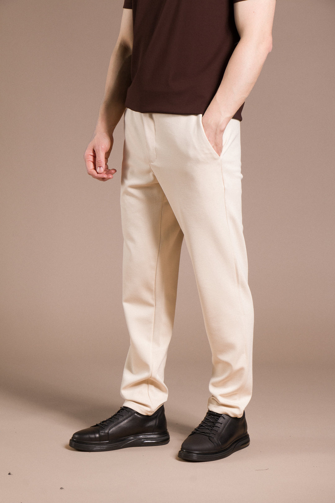 Gabardin Örme İpli Jogger