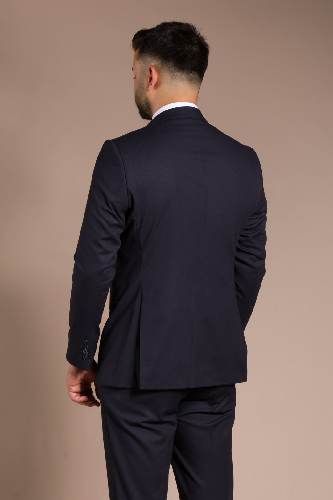 Dokulu Slim Fit Takım Elbise