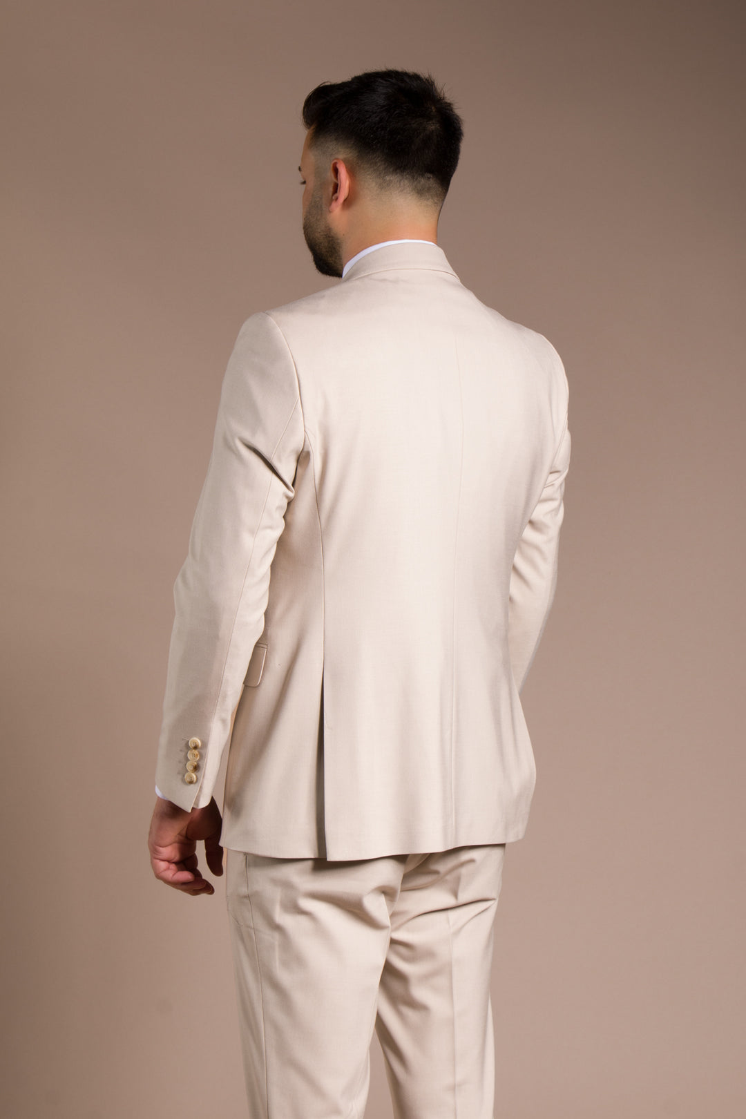 Slim Fit Kruvaze Takım Elbise