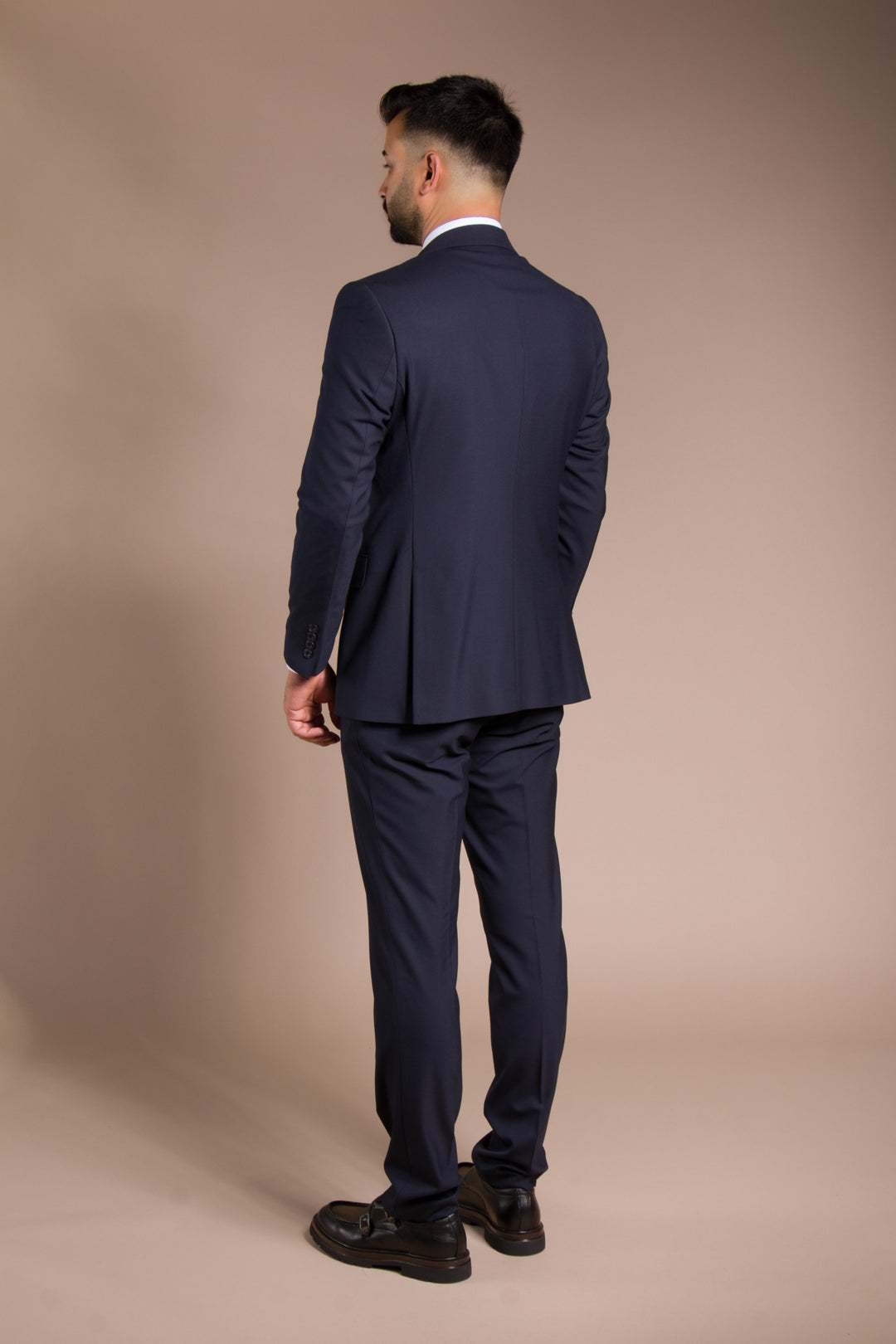 Slim Fit Kruvaze Takım Elbise