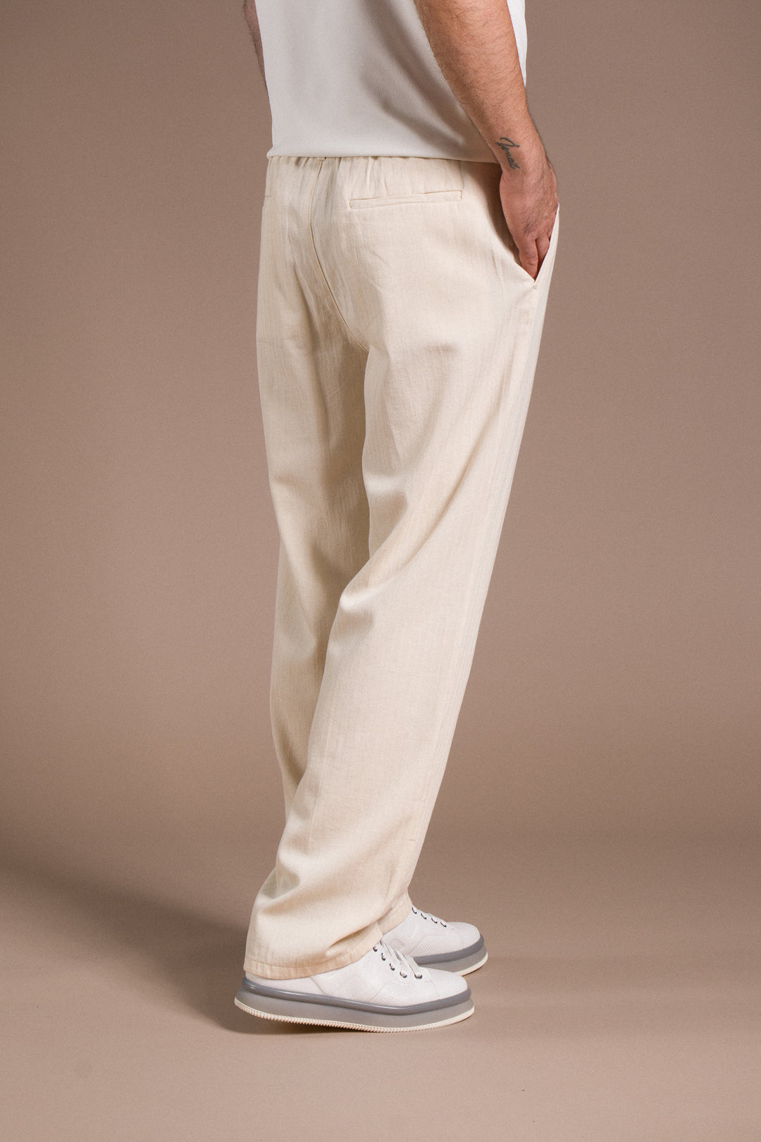 Desenli Baggy Pantolon