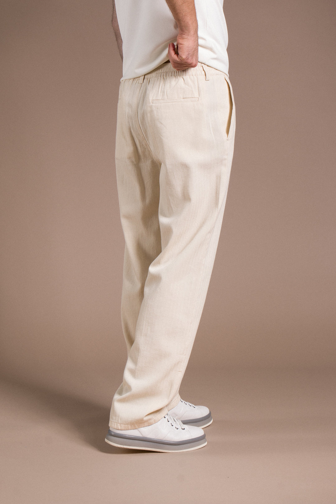 Desenli Baggy Pantolon