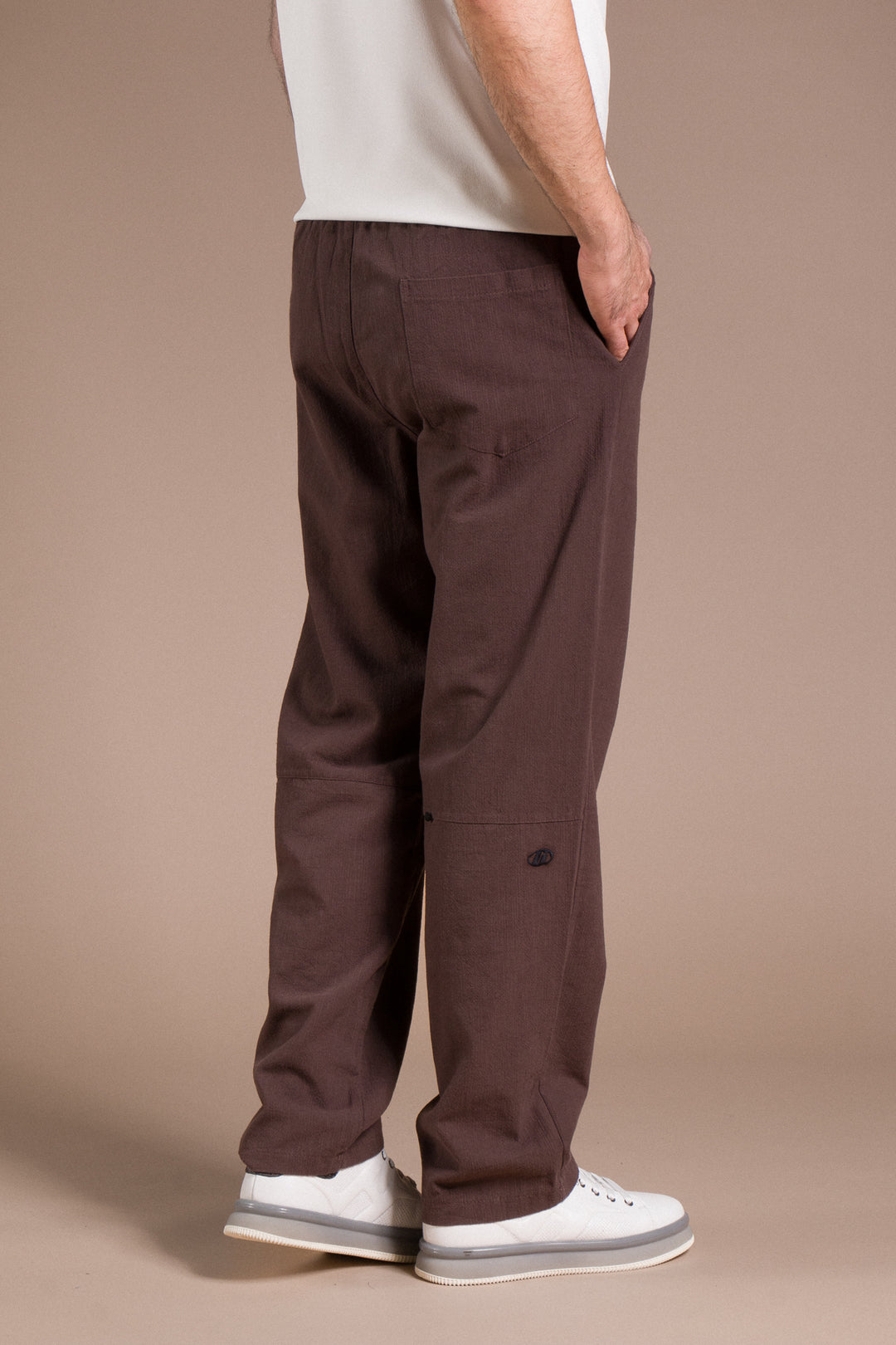 Desenli Linen Pantolon