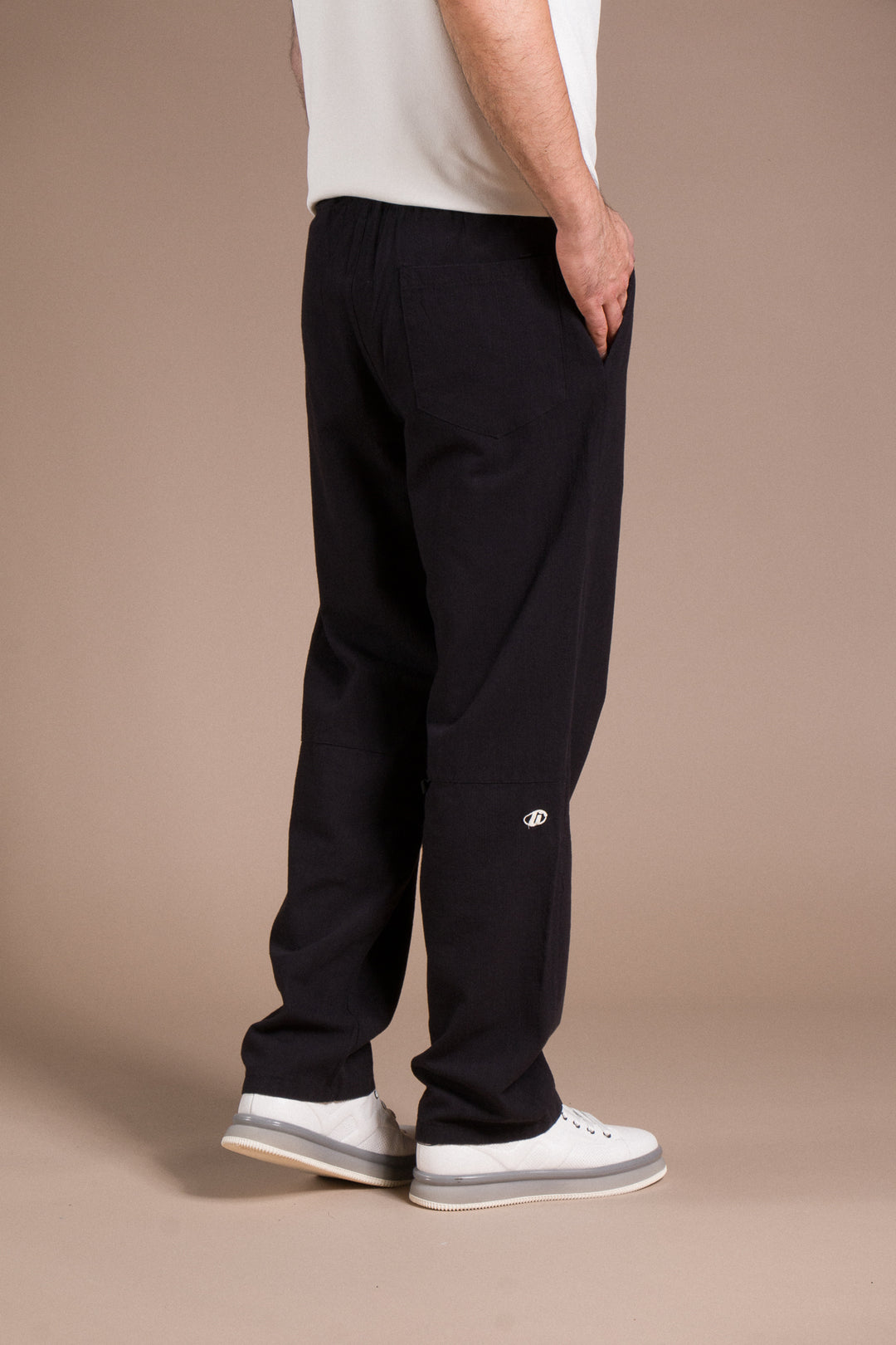 Desenli Linen Pantolon