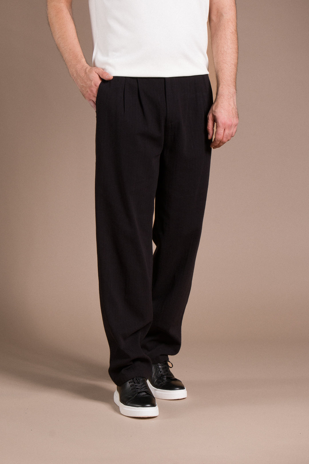 Desenli Baggy Pantolon