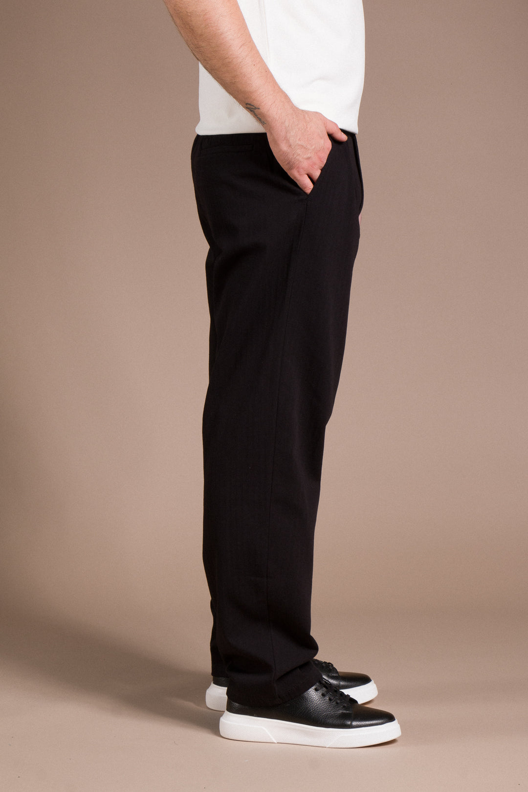 Desenli Baggy Pantolon