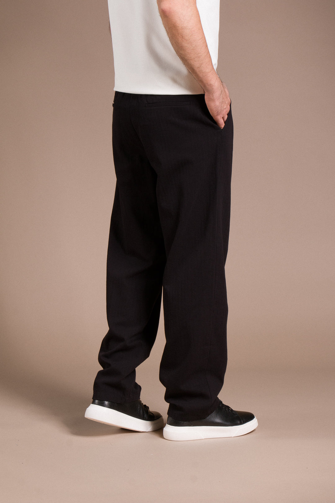 Desenli Baggy Pantolon