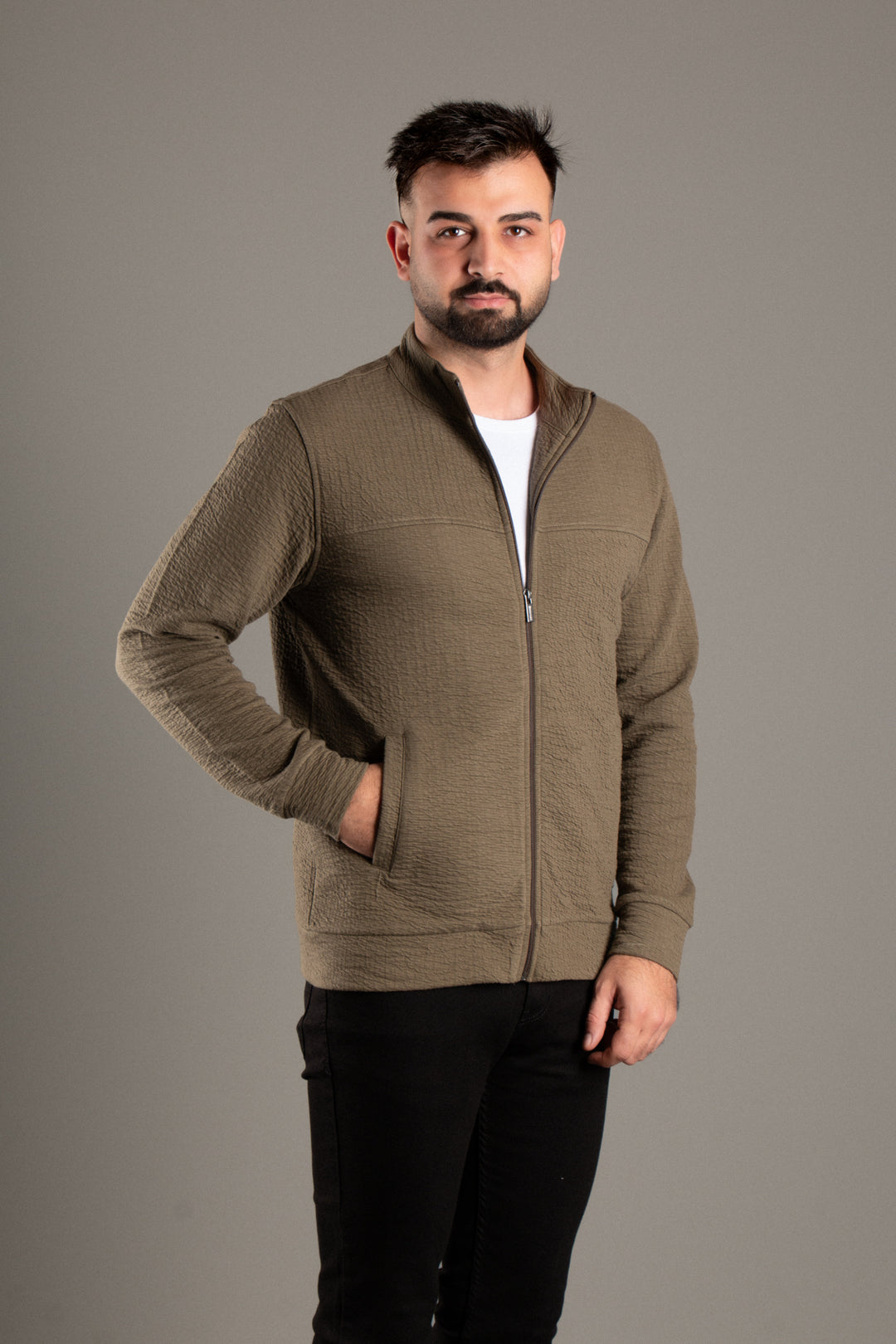 ERKEK HAKİ DOKULU HIRKA