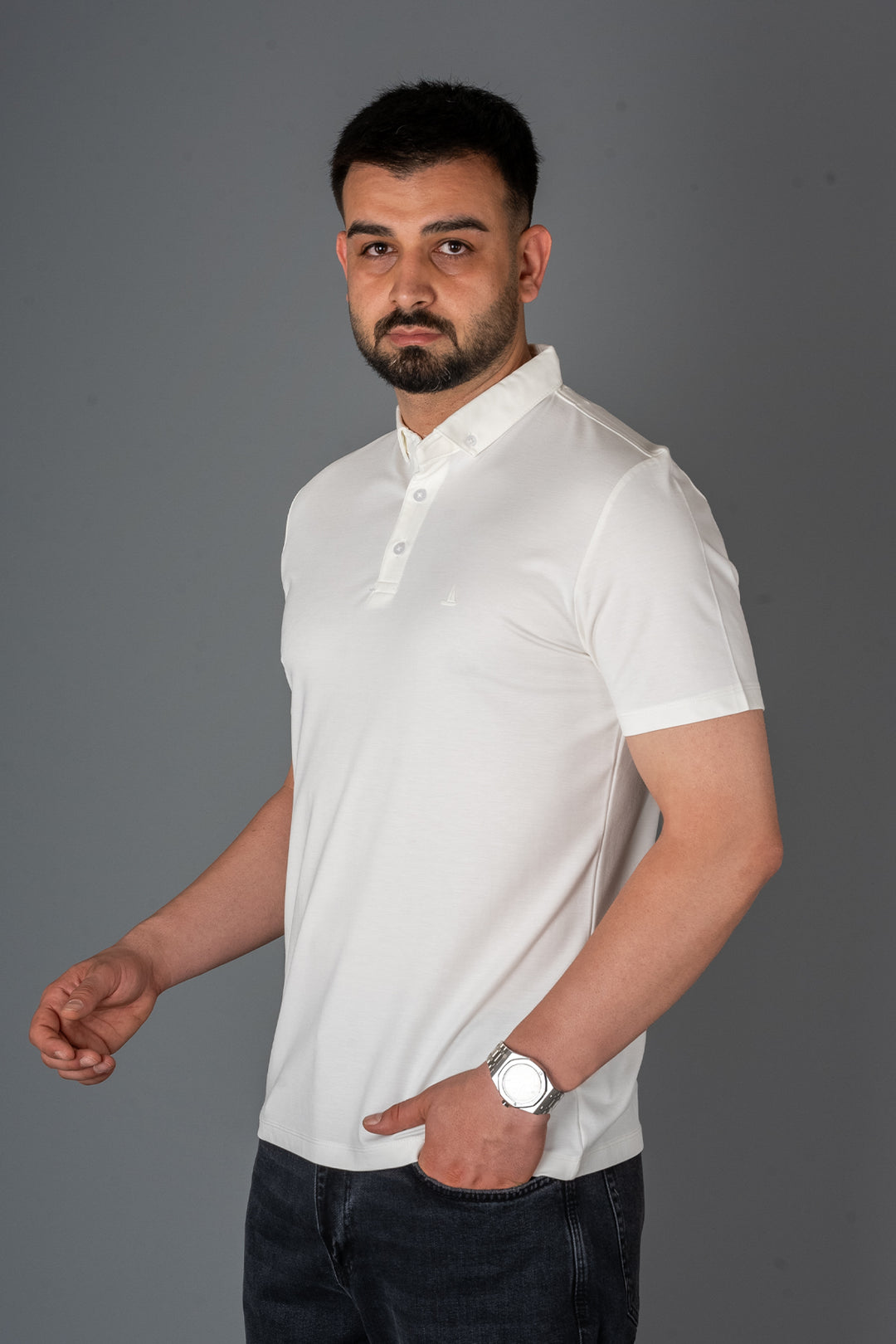Basic Soft Polo T-Shirt