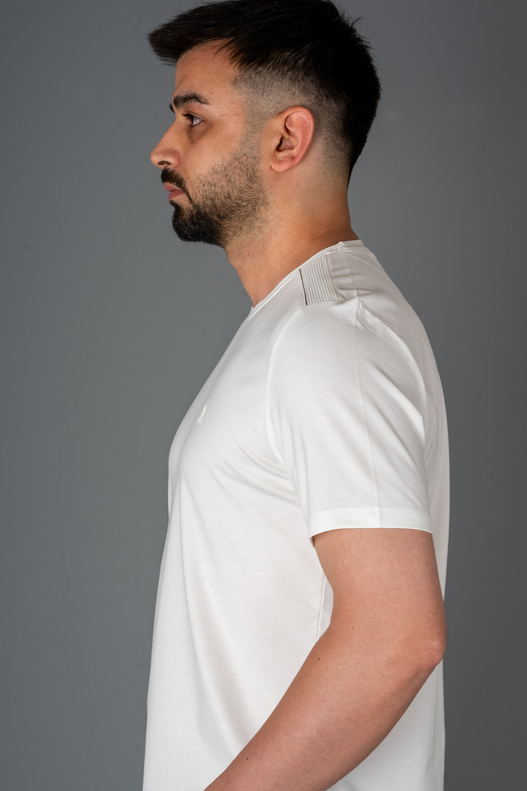 Omuz Detaylı Basic T-Shirt