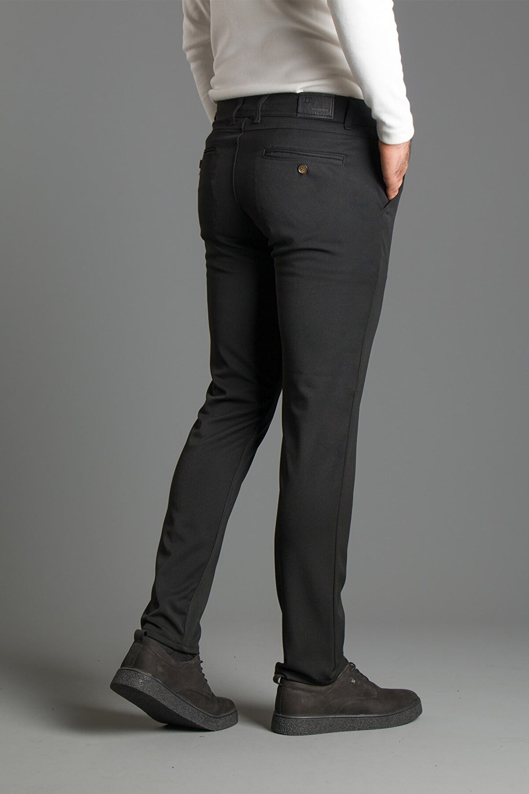 Slim Fit Keten Pantolon
