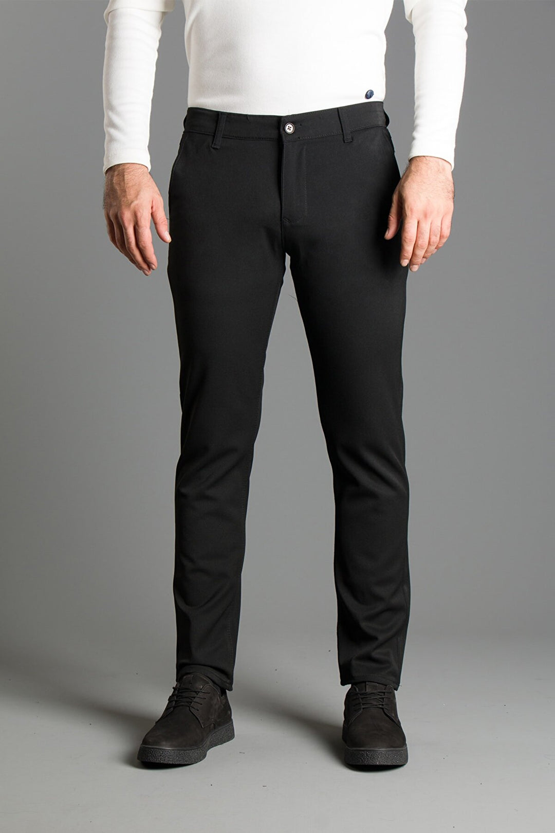 Slim Fit Keten Pantolon