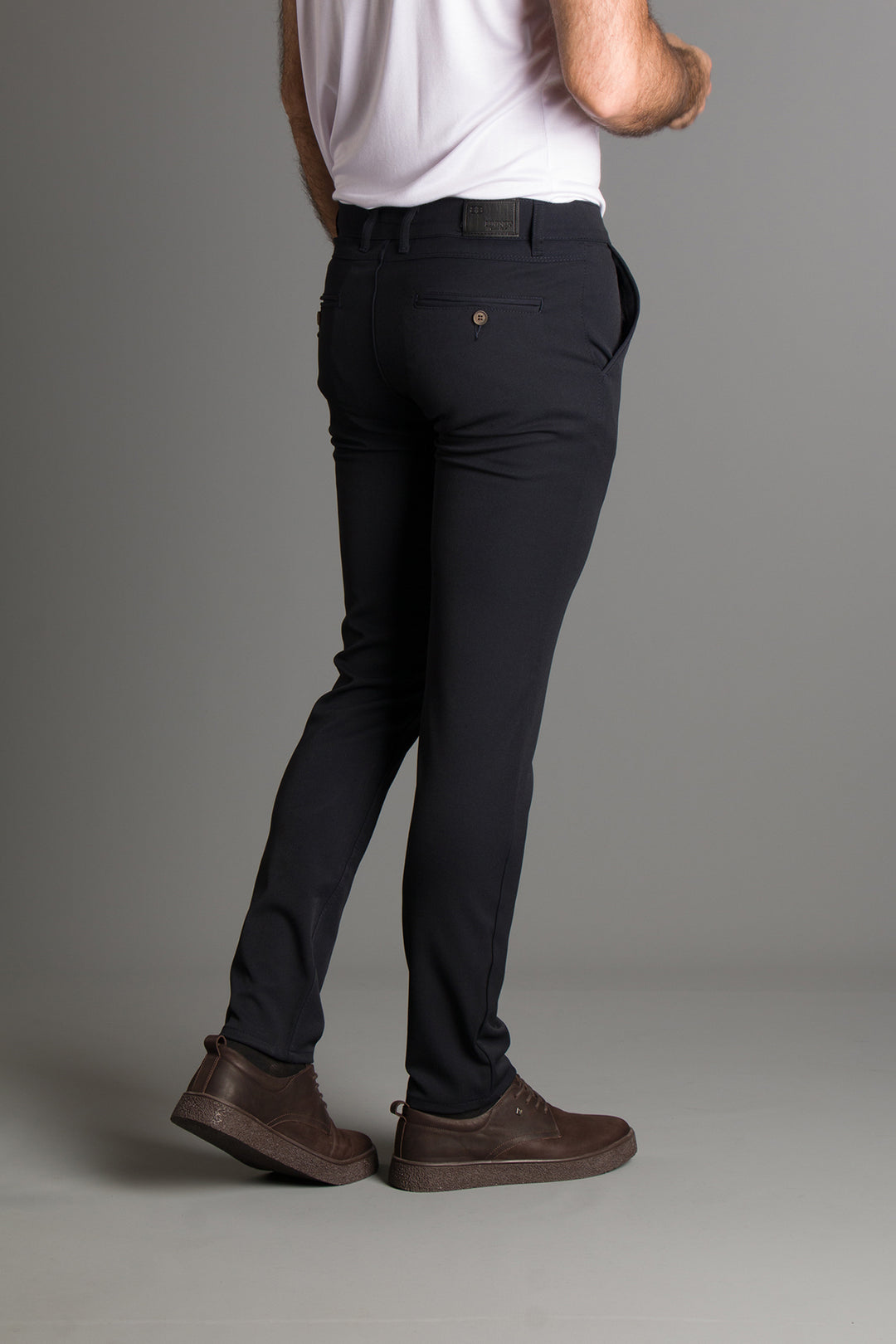 Slim Fit Keten Pantolon