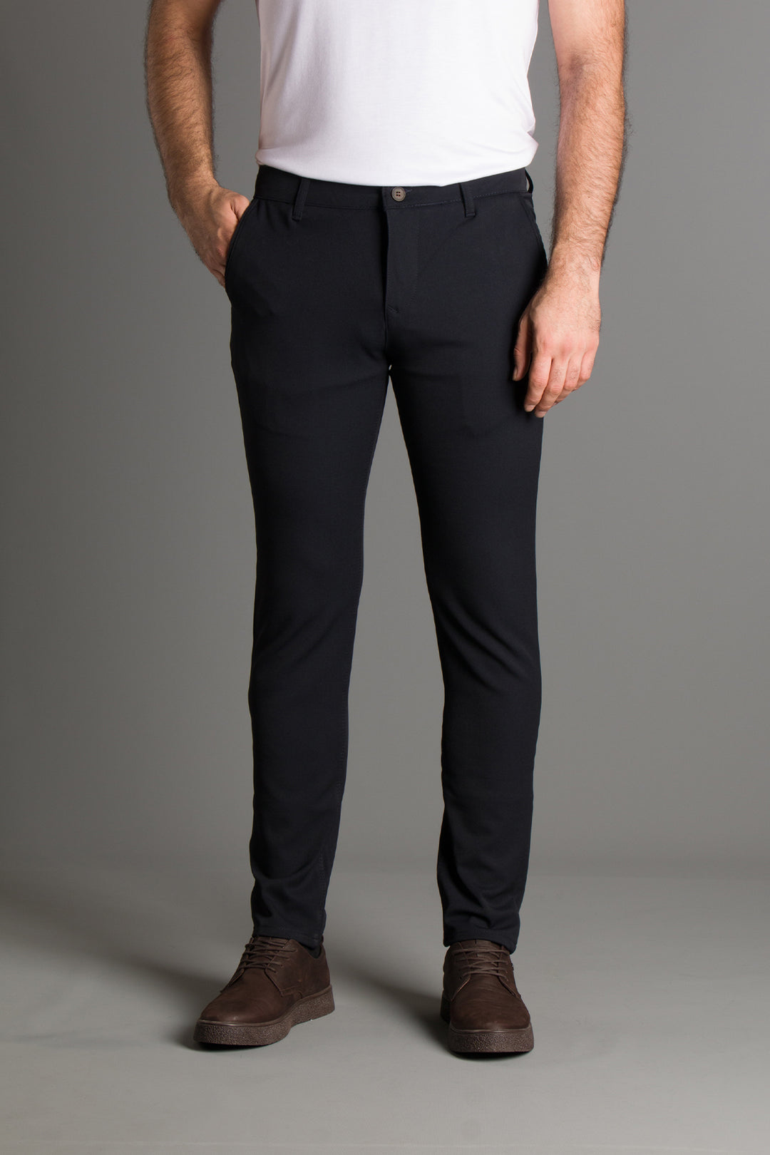 Slim Fit Keten Pantolon